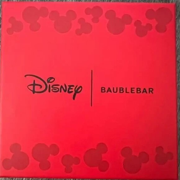 Disney BaubleBar Christmas Set of 3 Stud Earrings Mickey Holiday Drinks - Picture 5 of 5